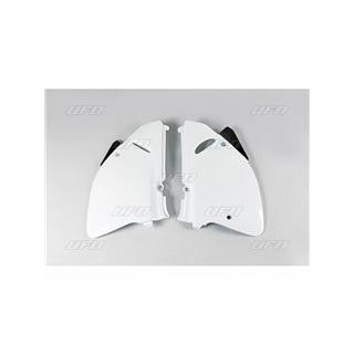 Plaques latérales UFO blanc Suzuki rm125/250 1087598001