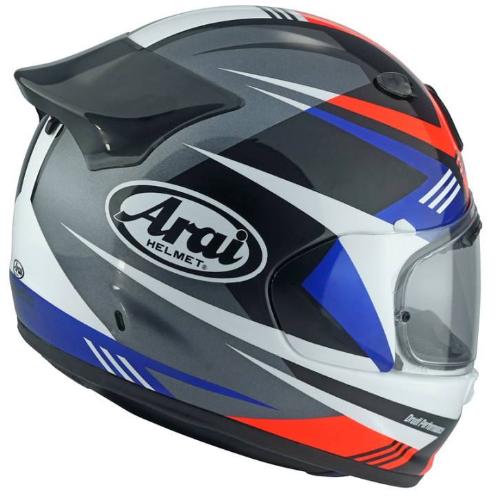 Casque Arai QUANTIC Mark - rouge | Oxmoto