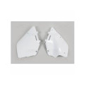 Plaques latérales UFO blanc Suzuki rm125/250 1087607001