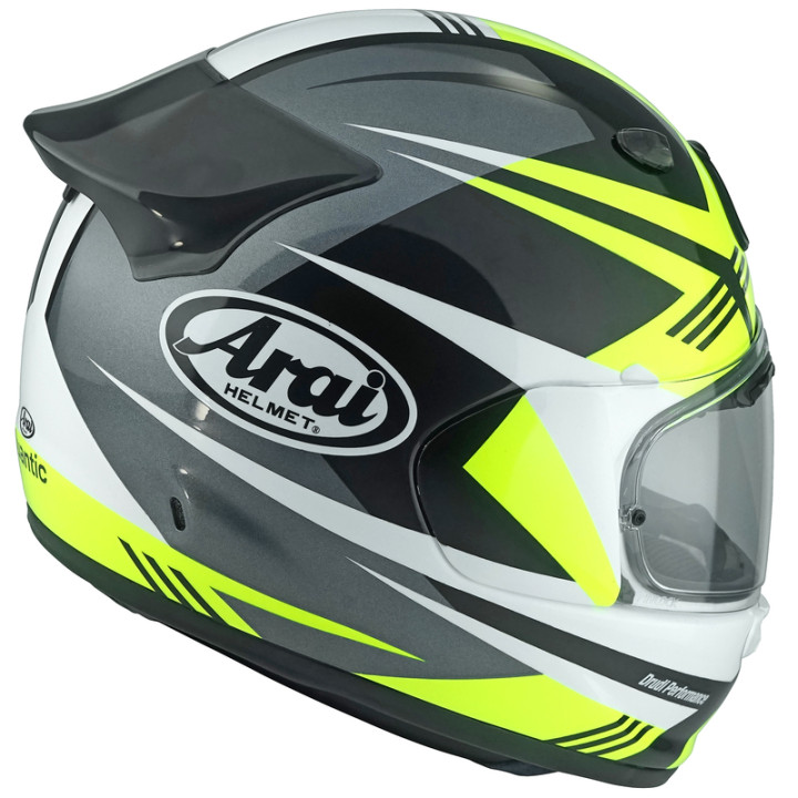 Casque Arai QUANTIC Mark - jaune | Oxmoto