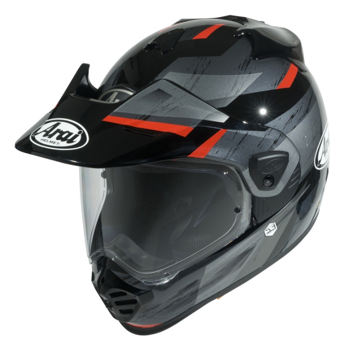 Casque Arai Tour-X5 - Anodize Red | Oxmoto