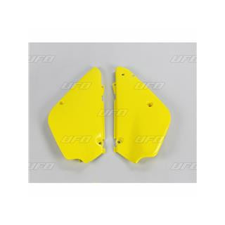Plaques latérales UFO jaune Suzuki rm80/85 | Oxmoto