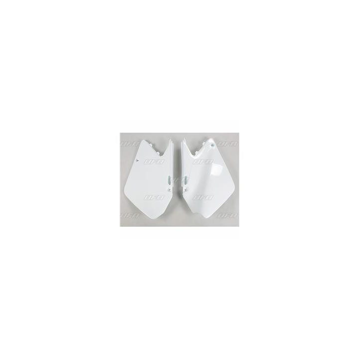 Plaques latérales UFO blanc Suzuki rm125/250 1087659001