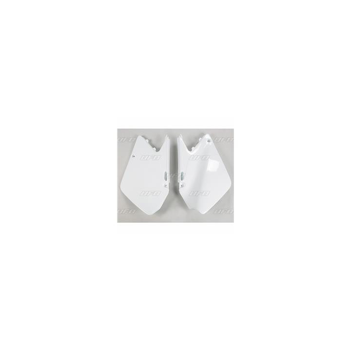 Plaques latérales UFO blanc Suzuki rm125/250 1087663001