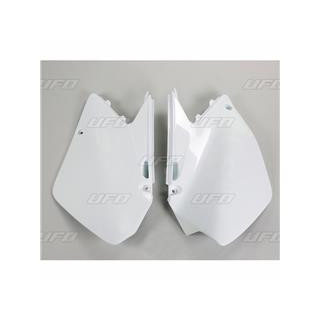 Plaques latérales UFO blanc Suzuki rm125/250 1087667001