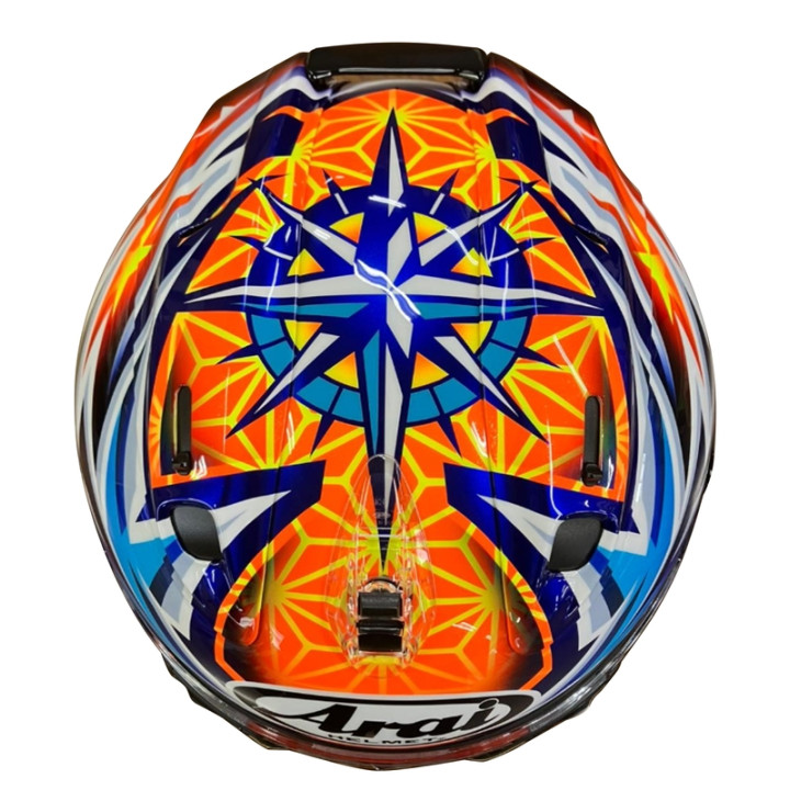 Casque Arai RX-7V EVO - Okamoto Compass | Oxmoto