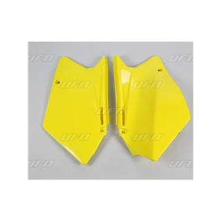 Plaques latérales UFO jaune Suzuki rm-z450 1087616001