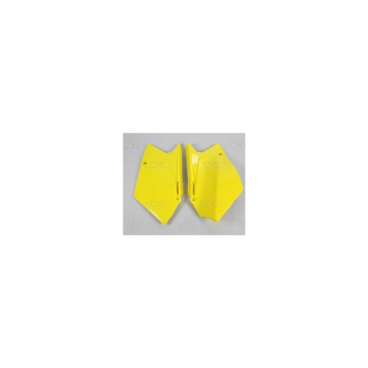 Plaques latérales UFO jaune Suzuki rm-z450 1087616001