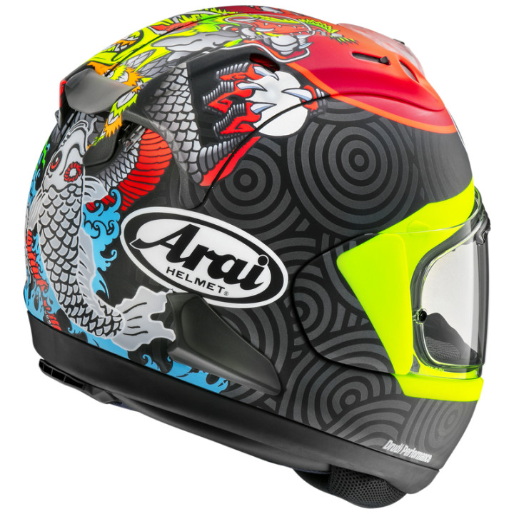 Casque Arai RX-7V EVO Tatsuki | Oxmoto