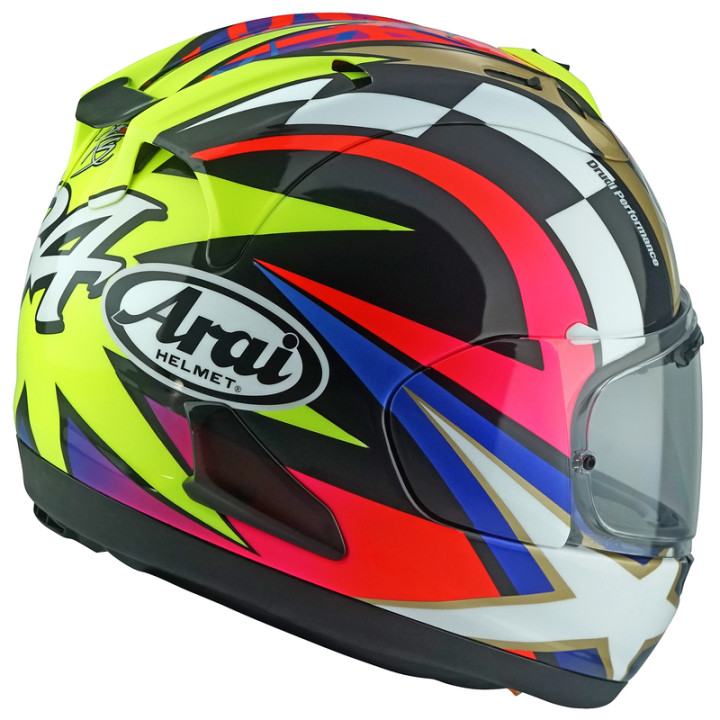 Casque Arai RX-7V EVO Schwantz 30 - Replica | Oxmoto