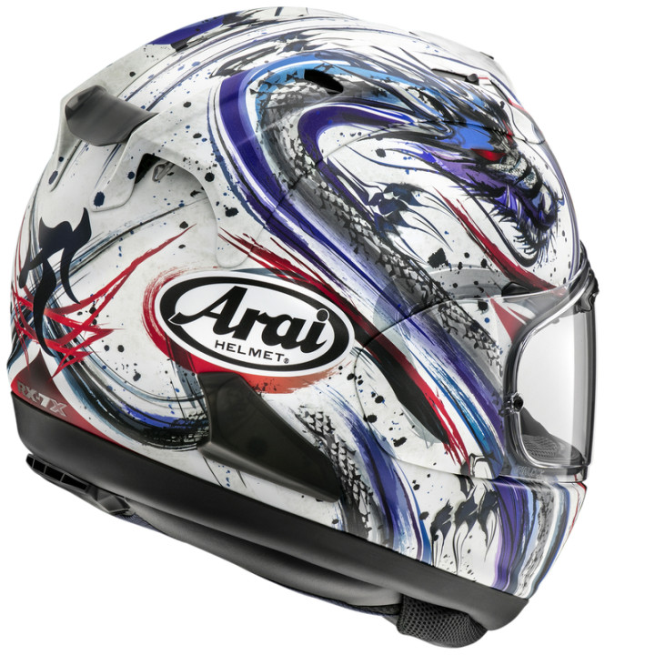 Casque Arai RX-7V EVO KIYO TRICO - Réplica | Oxmoto
