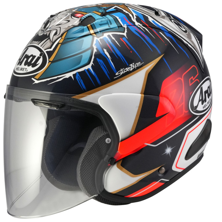 Casque Arai SZ-R EVO Pedrosa Shogun - Replica | Oxmoto