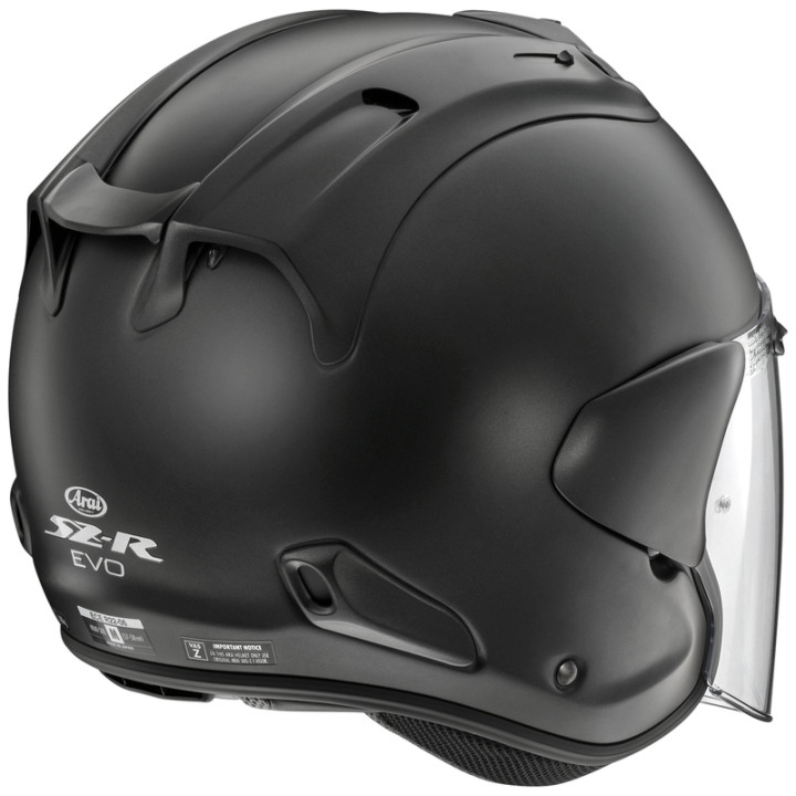 Casque Arai SZ-R EVO noir mat | Oxmoto