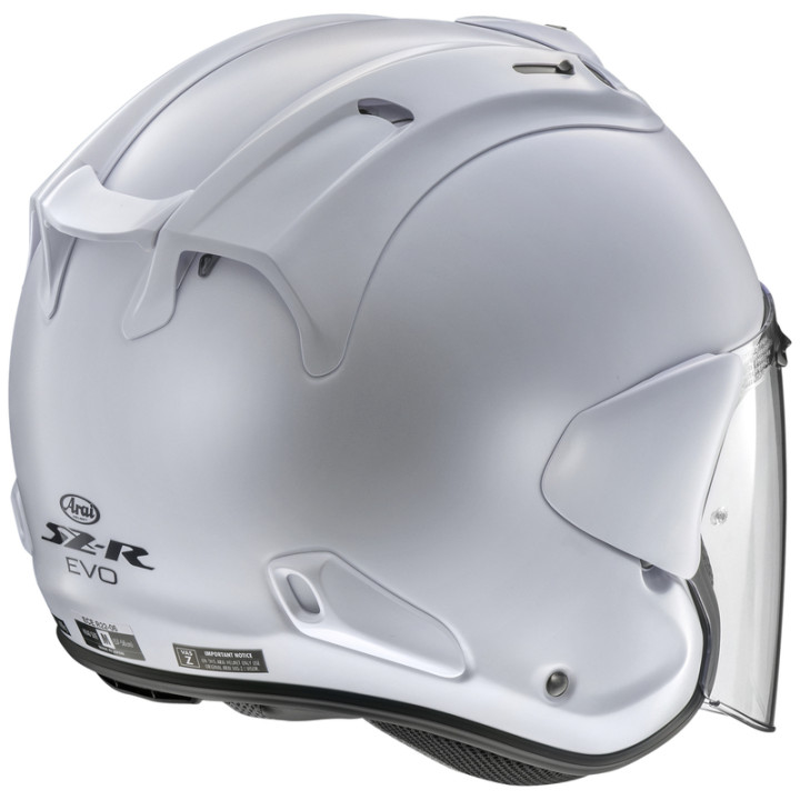Casque Arai SZ-R EVO blanc mat | Oxmoto