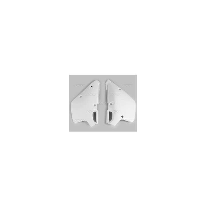 Plaques latérales UFO blanc Yamaha 1087756001 | Oxmoto