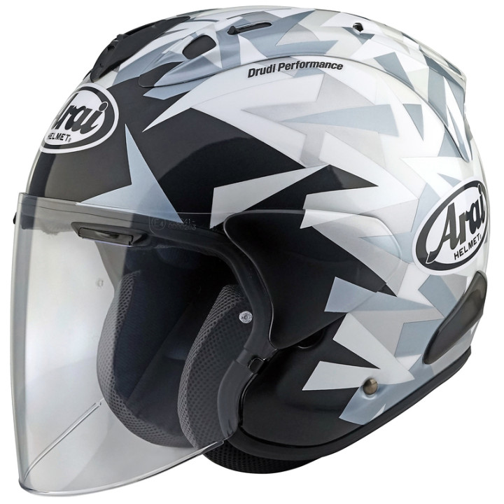 Casque Arai SZ-R EVO Mimesis blanc | Oxmoto