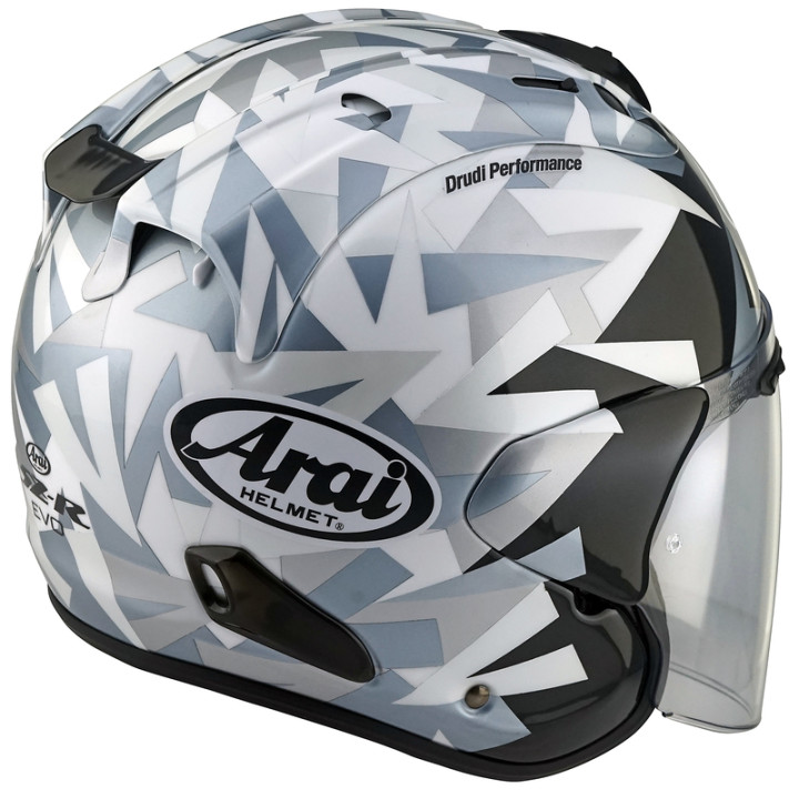 Casque Arai SZ-R EVO Mimesis blanc | Oxmoto