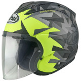 Casque Arai SZ-R EVO Mimesis jaune | Oxmoto