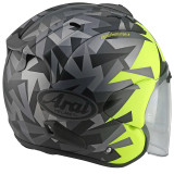 Casque Arai SZ-R EVO Mimesis jaune | Oxmoto