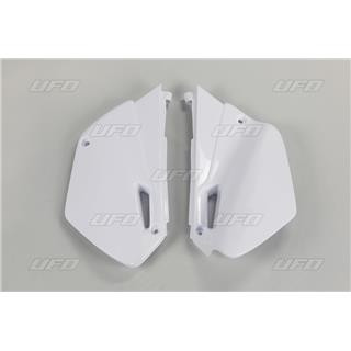 Plaques latérales UFO blanc Yamaha yz85/85lw | Oxmoto