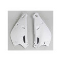 Plaques latérales UFO blanc Yamaha yz80lc/lw | Oxmoto