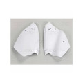 Plaques latérales UFO blanc Yamaha 1087774001 | Oxmoto