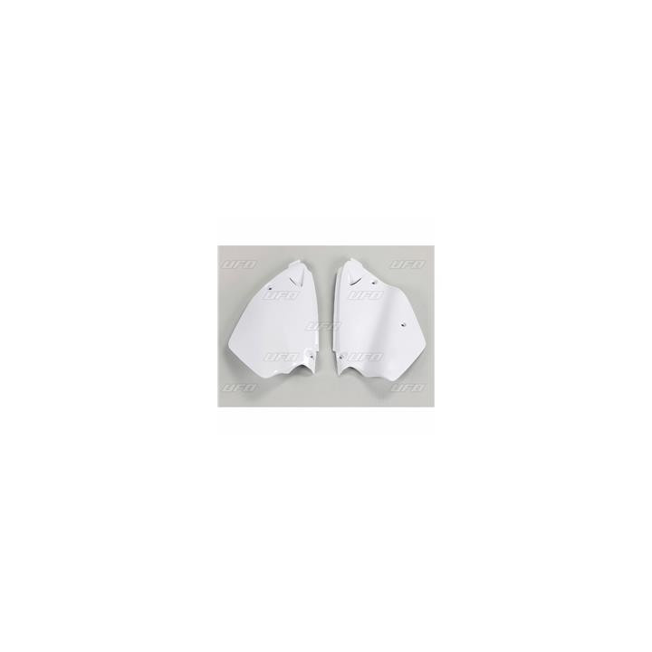 Plaques latérales UFO blanc Yamaha 1087774001 | Oxmoto