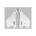 Plaques latérales UFO blanc Yamaha 1087764001 | Oxmoto