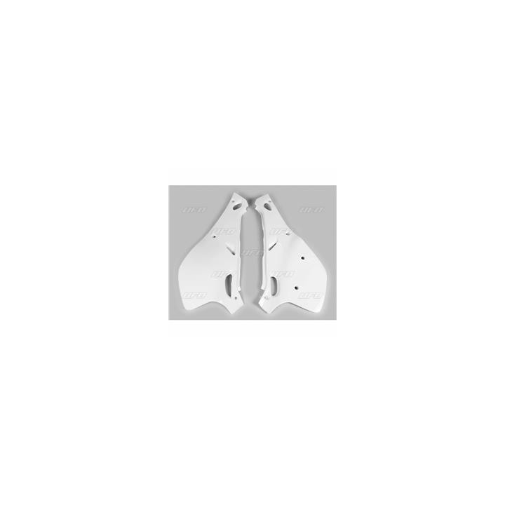 Plaques latérales UFO blanc Yamaha 1087764001 | Oxmoto