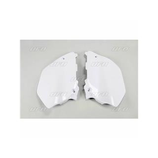 Plaques latérales UFO blanc Yamaha 1087794001 | Oxmoto