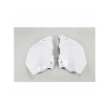 Plaques latérales UFO blanc Yamaha 1087794001 | Oxmoto