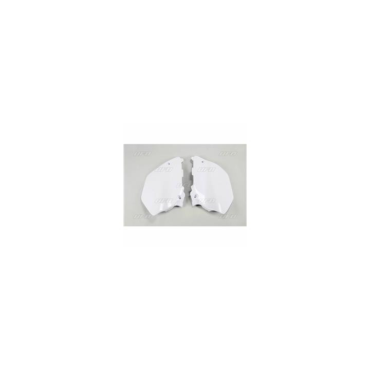 Plaques latérales UFO blanc Yamaha 1087794001 | Oxmoto