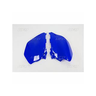 Plaques latérales UFO bleu reflex Yamaha 1087811002 | Oxmoto