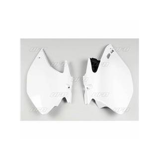 Plaques latérales UFO blanc Yamaha wr250f/450f 1087819002