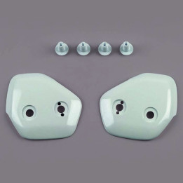 Plaques pivot Arai TX Diamond White pour casques Tour-X 4/Tour-X