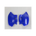 Plaques latérales UFO bleu reflex Yamaha 1087779002 | Oxmoto
