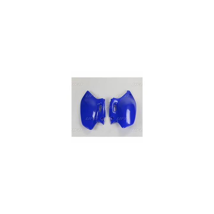 Plaques latérales UFO bleu reflex Yamaha 1087779002 | Oxmoto