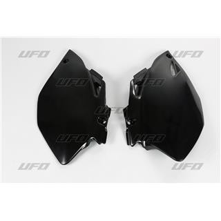 Plaques latérales UFO noir Yamaha yz250f/450f | Oxmoto