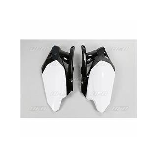 Plaques latérales UFO blanc Yamaha yz450f 1087843001