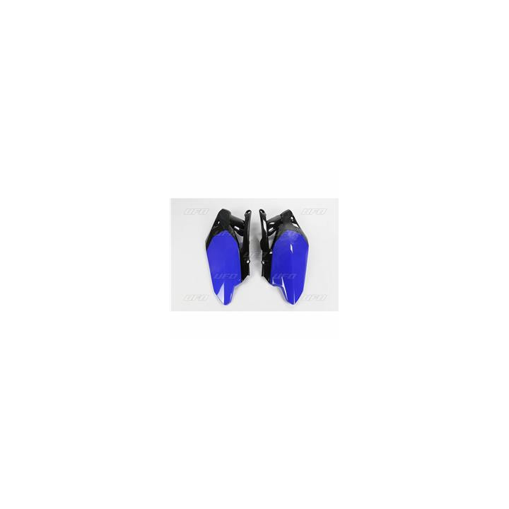 Plaques latérales UFO bleu reflex Yamaha yz450f | Oxmoto