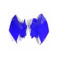 Plaques latérales UFO bleu reflex Yamaha wr450f | Oxmoto