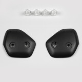 Plaques pivot Arai TX Frost Black pour casques Tour-X 4/Tour-X