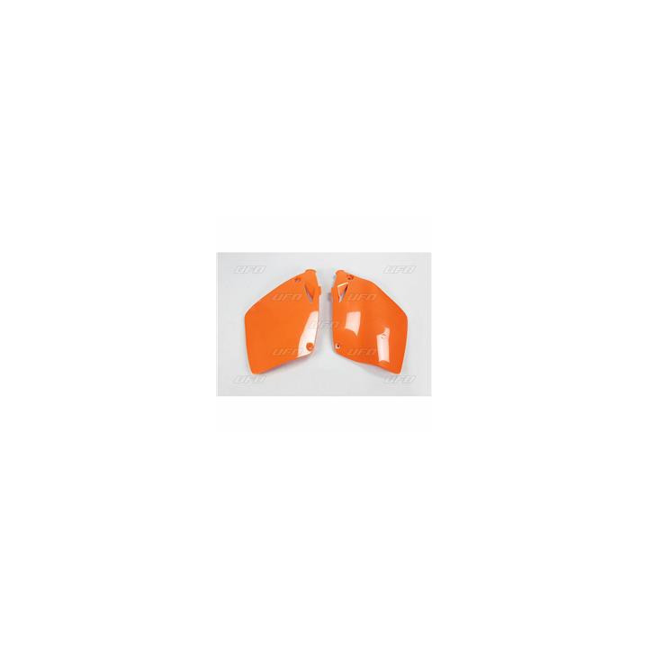 Plaques latérales UFO orange KTM 1087296001 | Oxmoto