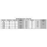 Coiffe intérieure Arai Dry-Cool taille XS/S 7mm (épaisseur standard S) pour casque Quantum