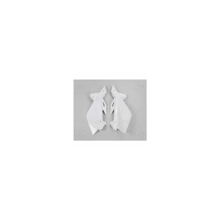 Plaques latérales UFO blanc Husqvarna 1086972001 | Oxmoto
