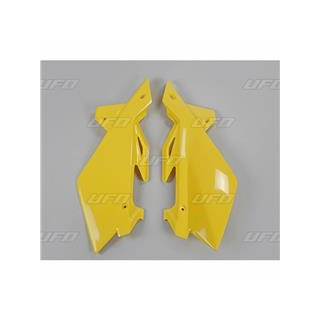 Plaques latérales UFO jaune Husqvarna 1086972002 | Oxmoto