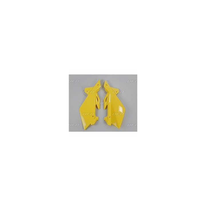 Plaques latérales UFO jaune Husqvarna 1086972002 | Oxmoto