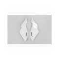 Plaques latérales UFO blanc Husqvarna 1086984001 | Oxmoto