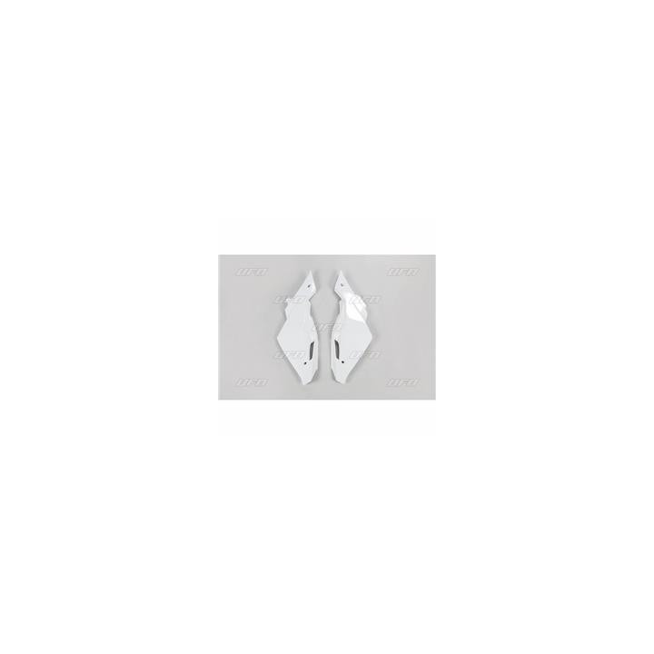 Plaques latérales UFO blanc Husqvarna 1086984001 | Oxmoto