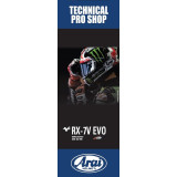 Bannière magnétique Arai RX7V EVO 49x140cm | Oxmoto